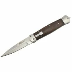 Couteau Automatique Max Knives MKO15 Manche Bois