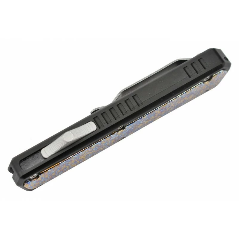 Couteau Automatique OTF Golgoth G6T D2/alu Insert Titane 6 Couteau Automatique OTF Golgoth G6T D2/alu Insert Titane – Image 6