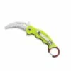 Couteau Fox Military Rescue Karambit 10cm G10 Jaune