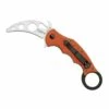 Couteau Fox Military Training Karambit 10cm G10 Orange