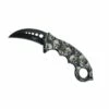 Couteau Herbertz Karambit Tête De Mort 13cm Inox