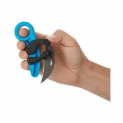 Couteau Karambit CRKT Provoke Blue Metallic -France Des Couteaux Soldes Boutique couteau karambit crkt provoke blue metallic 5