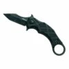 Couteau Karambit Fox Edge The Claw G10 Noir Blackwash