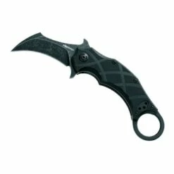 Couteau Karambit Fox Edge The Claw G10 Noir Blackwash Hawkbill