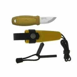 Couteau Mora Eldris Jaune + Fire-starter