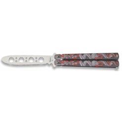Couteau Papillon Albainox Serpent Rouge