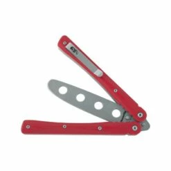Couteau Papillon Black Fox Training Rouge -France Des Couteaux Soldes Boutique couteau papillon black fox training rouge 2