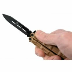 Couteau Papillon Max Knives P41M Marron -France Des Couteaux Soldes Boutique couteau papillon max knives p41m marron 6