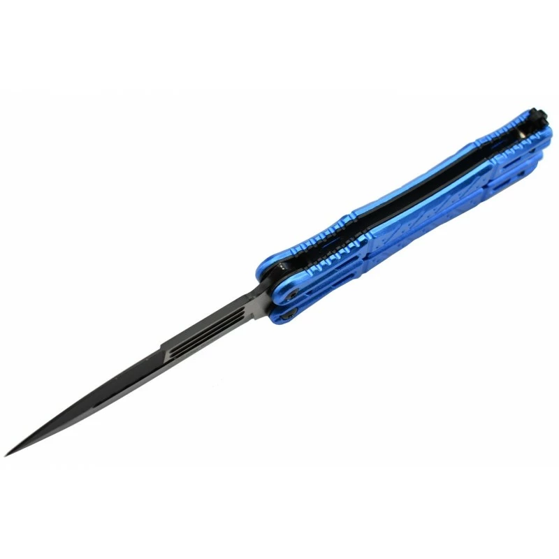 Couteau Papillon Max Knives P45 3Cr13 Aluminium Anodisé Bleu 4 Couteau Papillon Max Knives P45 3Cr13 Aluminium Anodisé Bleu – Image 4