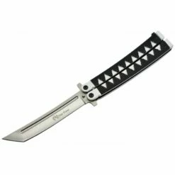 Couteau Papillon Max Knives P46S 3Cr13 Aluminium Blanc/noir
