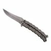 Couteau Papillon Third Chaine 13.5cm Inox Stonewashed