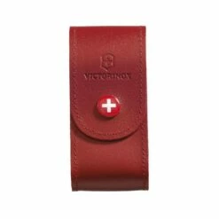 Étui Couteau Suisse Victorinox Cuir Rouge - 15 à 23 Pièces