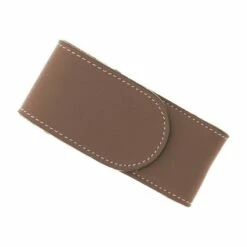 Étui Cuir Taupe Pielcu 11/12cm