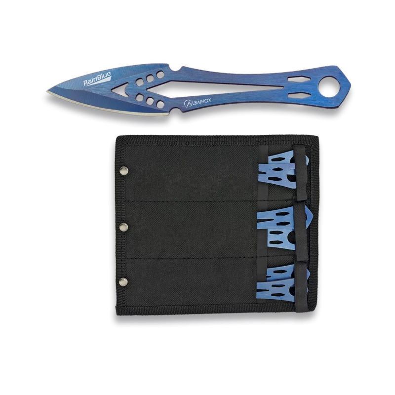 Set 6 Couteaux à Lancer RainBlue 1 Set 6 Couteaux à Lancer RainBlue